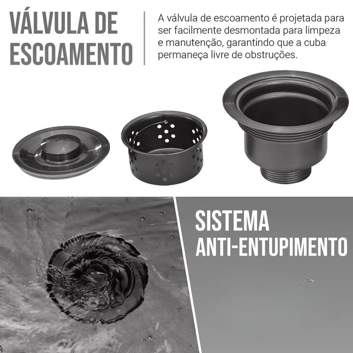 Cuba Para Cozinha Inox5