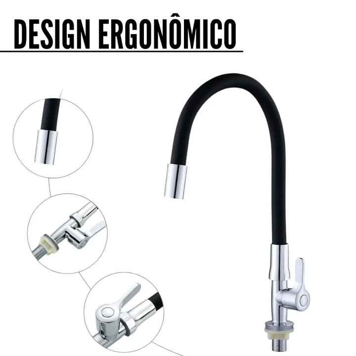 Torneira Gourmet Tubo Flexível7