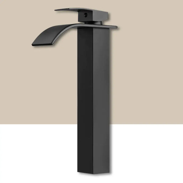 Torneira Para Banheiro Bica Alta Preto Fosco1